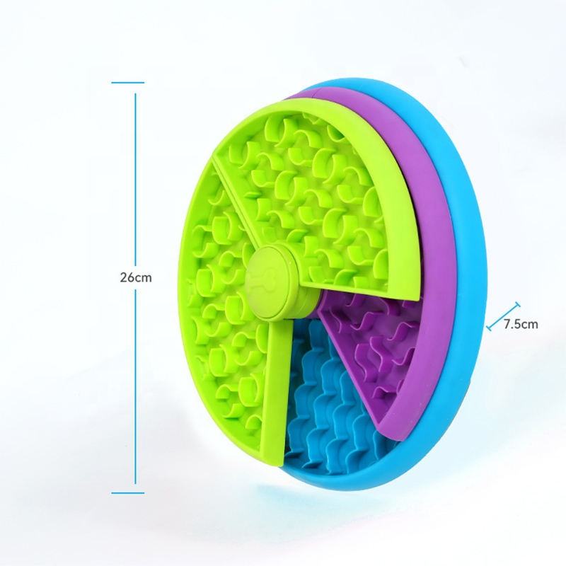 3-in-1 Slow Feeder Bowl for Dogs – Anti-Choking Puzzle Feeder & Lick Mat