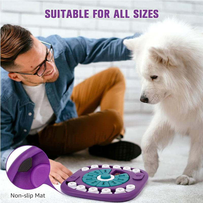 Dog Puzzle Toy – Slow Feeder & Brain Game