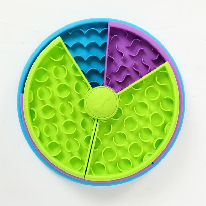 3-in-1 Slow Feeder Bowl for Dogs – Anti-Choking Puzzle Feeder & Lick Mat