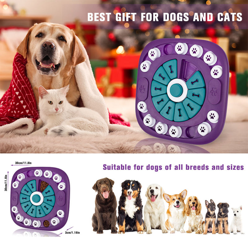 Dog Puzzle Toy – Slow Feeder & Brain Game