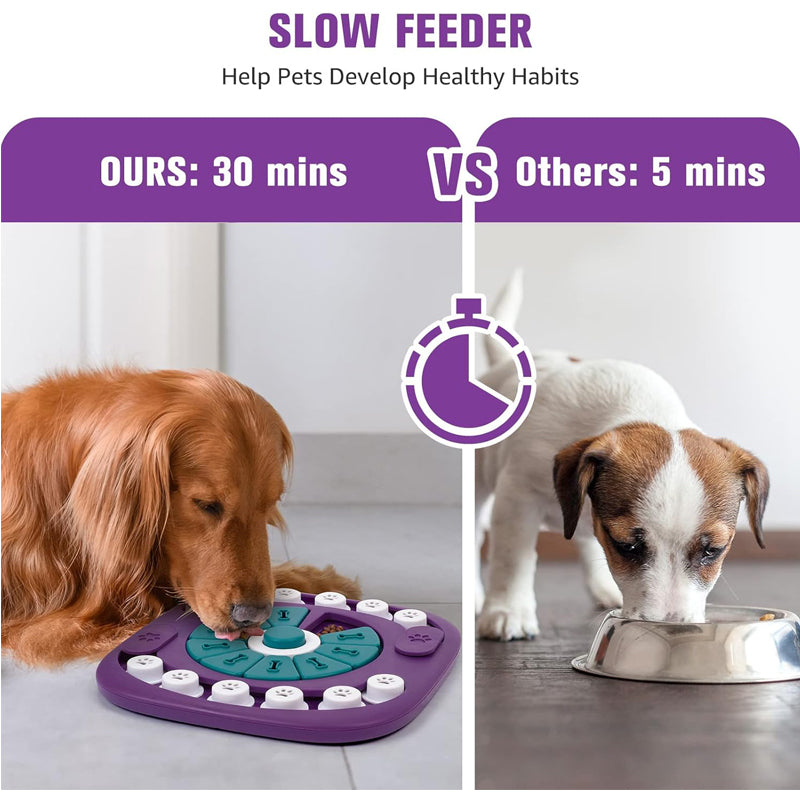 Dog Puzzle Toy – Slow Feeder & Brain Game